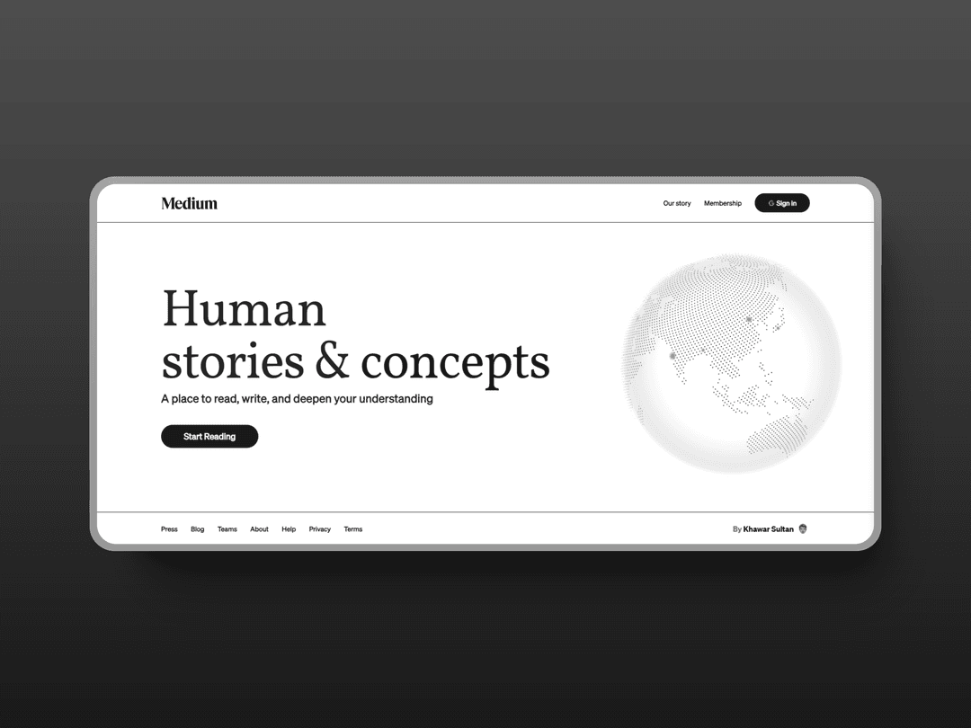 Medium Blogs Next App