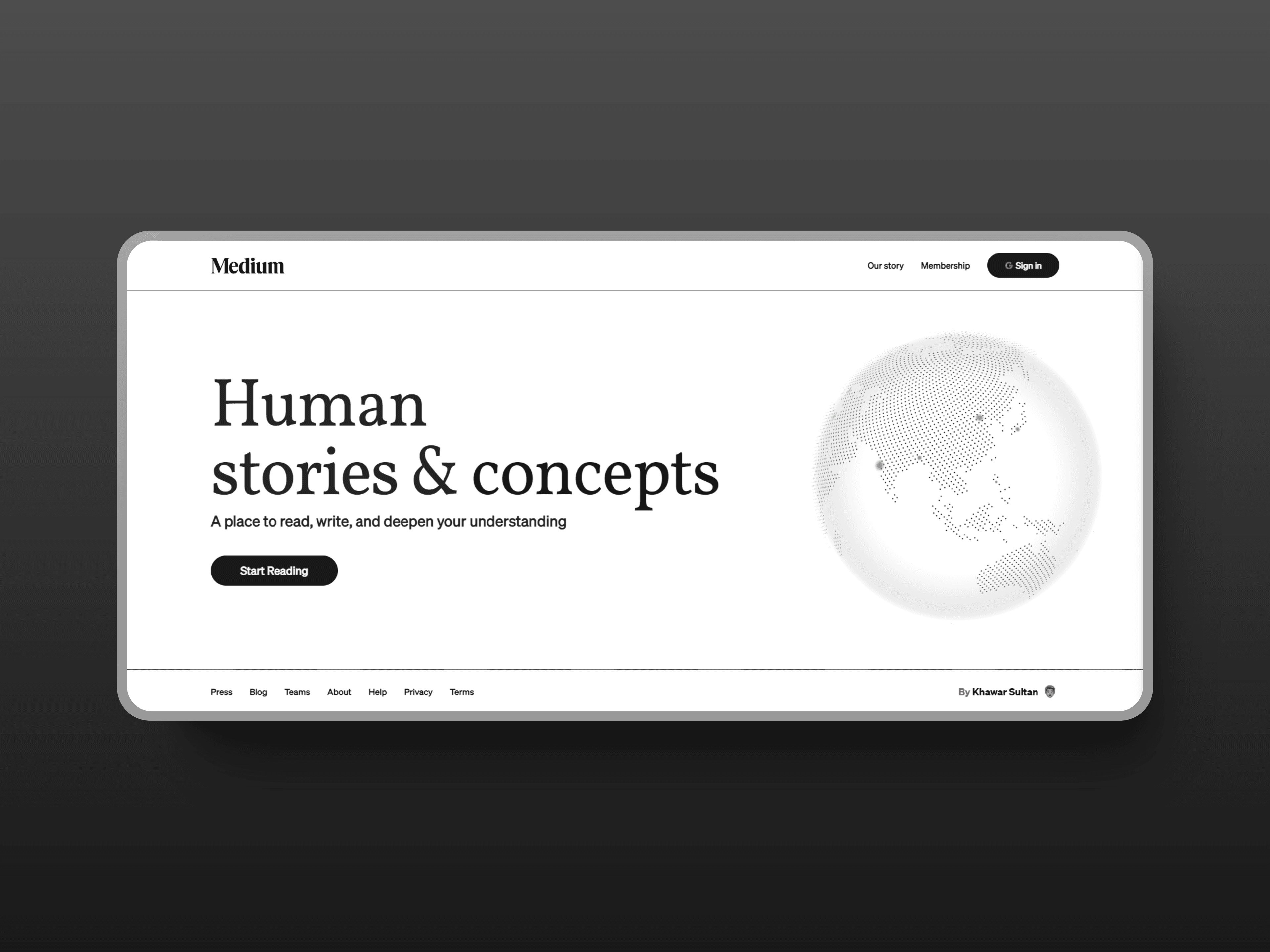 Medium Blogs Next App