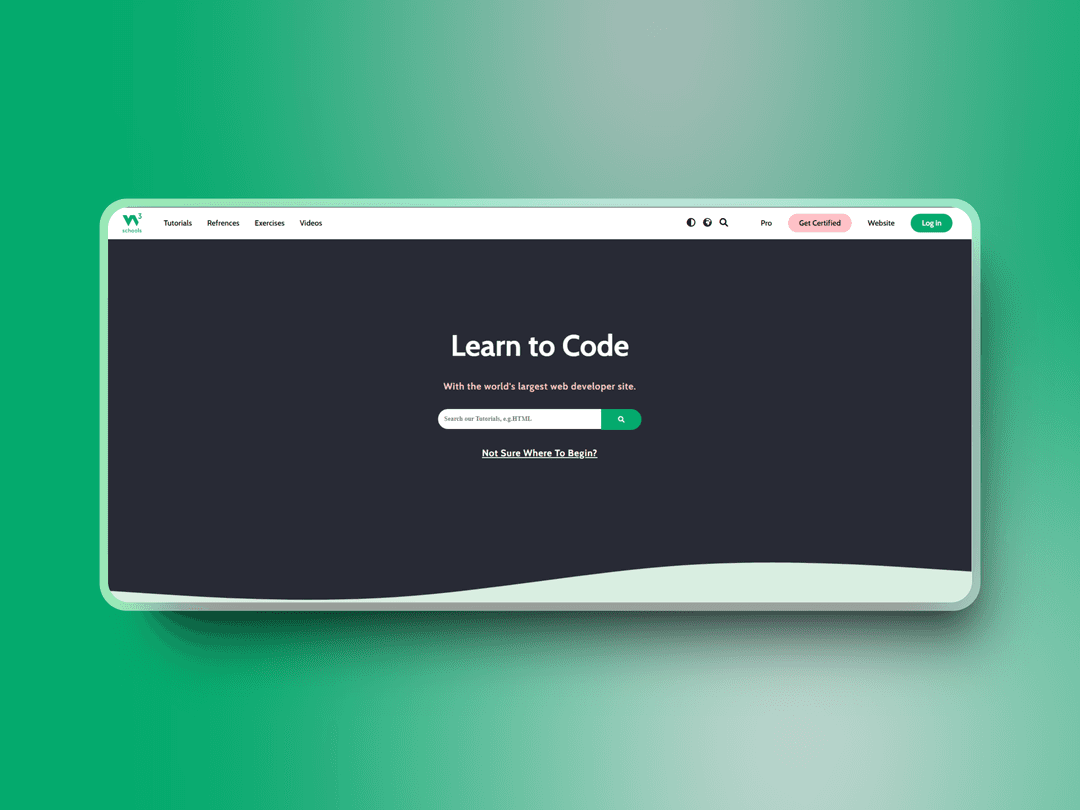 W3School Clone Website
