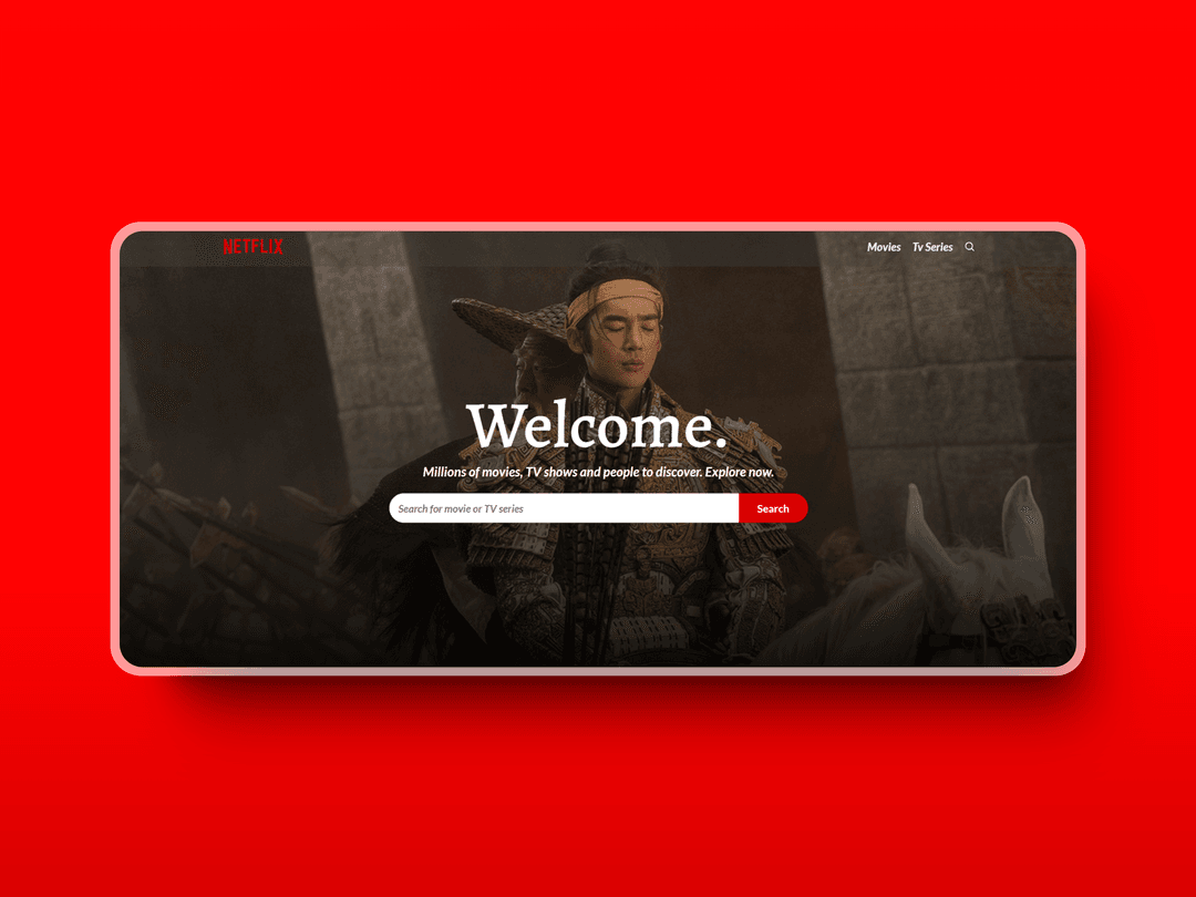 Netflix Verse React app